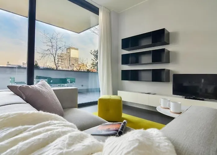 Bosco Verticale Apartmanhotel Milánó